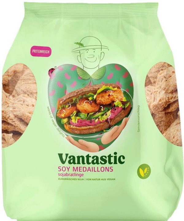Actual product image Vantastic Foods Soy medallions (200 g)