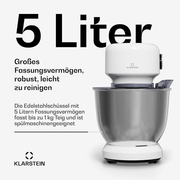 Produktbild Klarstein Bella Evo Küchenmaschine (1500 W, 5 l)