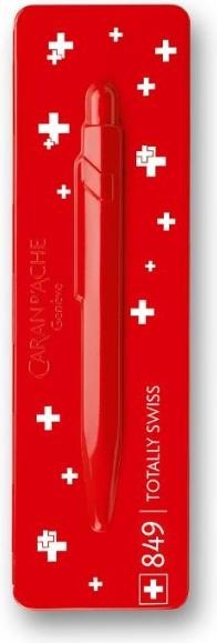 Image du produit Caran d'Ache 849 Totally Swiss mit Etui (Blanc, Rouge, 1 x)