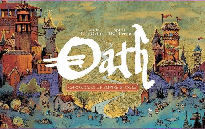 Produktbild Asmodée Oath Chronicles of Empire and Exile English (Englisch)