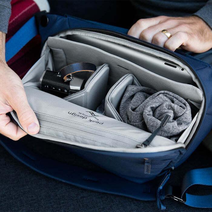 Actual product image Peak Design Everyday Sling 6L v2 camera bag, midnight blue (Camera shoulder bag, 6 l)