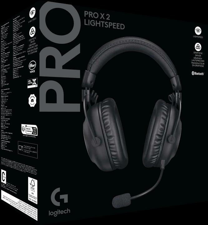 Actual product image Logitech G Pro X 2 Lightspeed (Wireless, Cable)