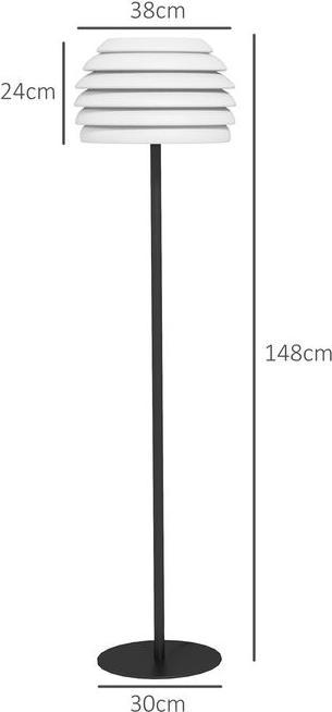 Produktbild Swisshandel24 Stehlampe Outdoor Tragbare Standleuchte für Indoor & Outdoor, IP44, Dimmbar, Warmweiss, ohne Glühbir (E27)