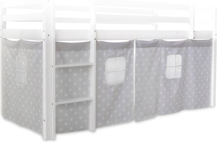 Grey with white stars