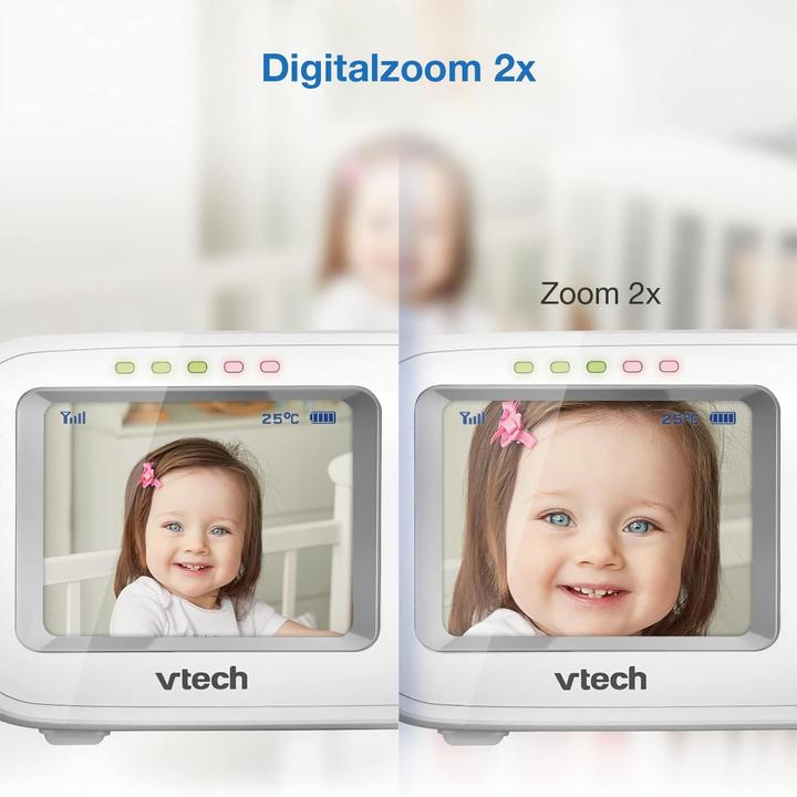 Actual product image VTech VM320 Night Vision Video Baby Monitor (Video & Audio, 300 m)