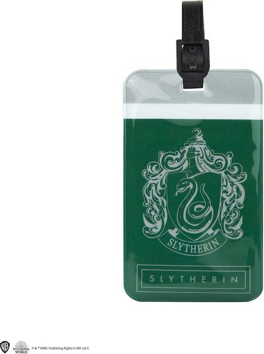 Actual product image Cinereplicas Set of Passport cover and Tag - Slytherin - Harry Potter CR2512 (Additional padding)