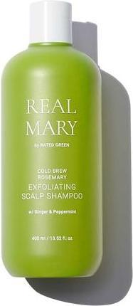 Productafbeelding Rated Green Real Mary Exfoliating Scalp Shampoo (400 ml, Vloeibare shampoo)