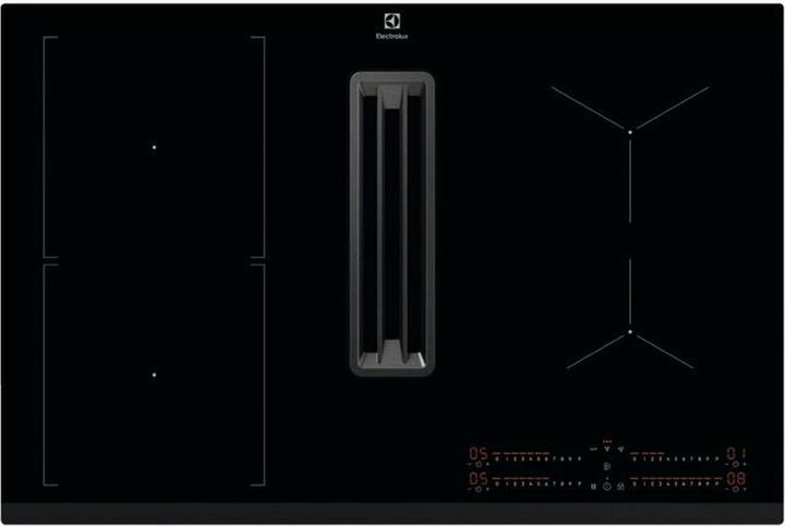 Electrolux KCC83443 hob Black Built-in Zone induction hob 4 zone(s) (78 cm, Induction hob)