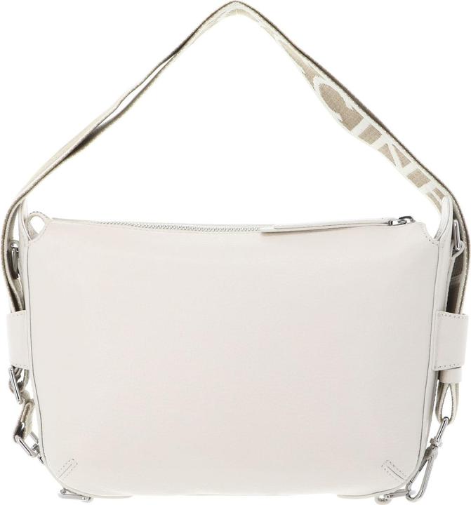 Actual product image Coccinelle Gretel Ribbon Crossbody Bag Grained Leather