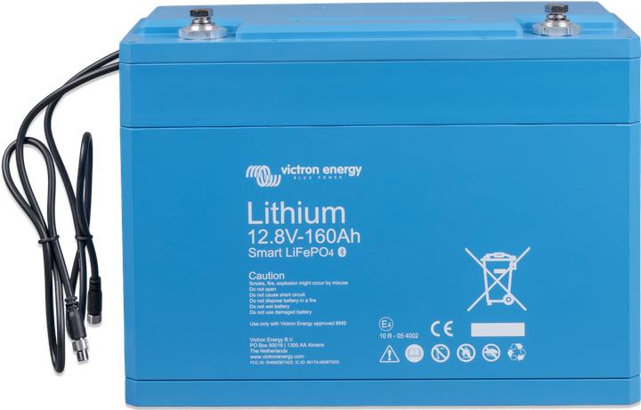Actual product image Victron Energy LiFePO4 Battery 12.8V/160Ah - Smart (12.80 V, 160 Ah)
