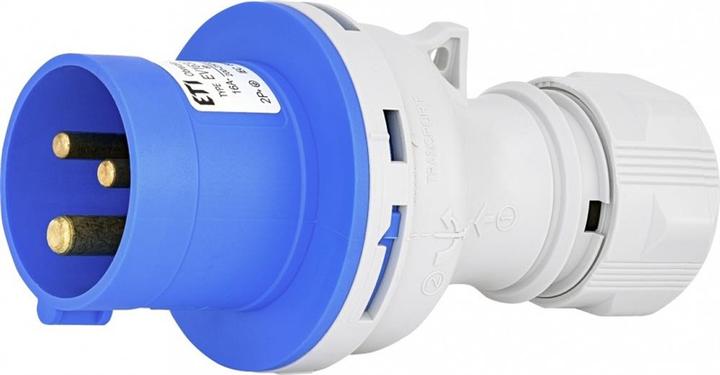 Image du produit Eti EV 1632 16A. 230V. 2P+PE KIŠTUKAS IP44
