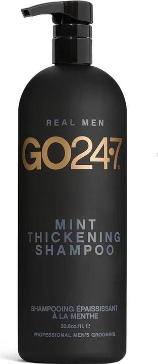 Actual product image Go247 GO24.7 Mint Thickening Shampoo - 1000ml (1000 ml, Liquid shampoo)