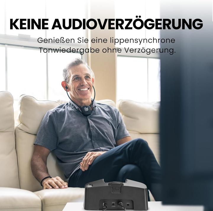 Image du produit Avantree Funk-Kopfhörer HT381 mit HF-Sender und Balanceanpassung (Sans fil)