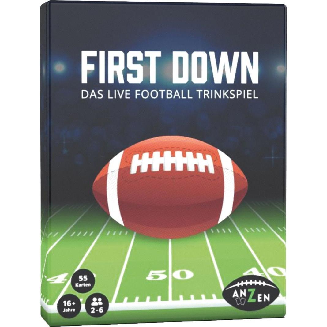 Anzen Spiele FIRST DOWN - Das Live Football Trinkspiel (d)