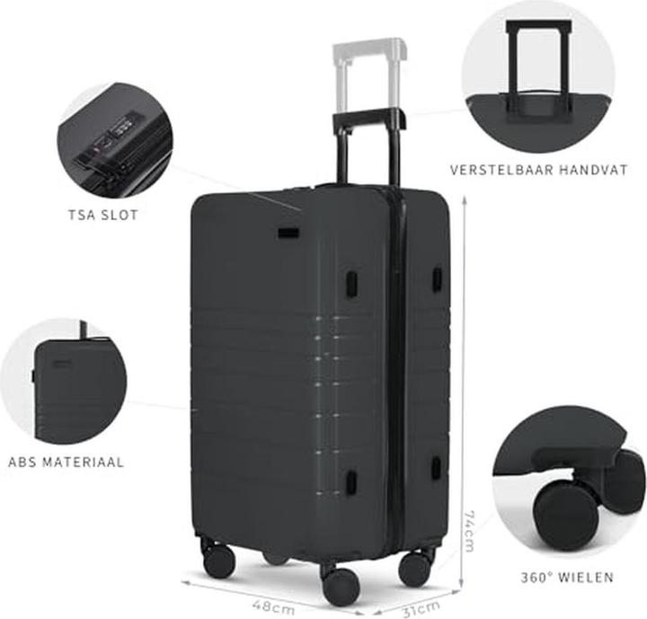 Actual product image Eternitive Trolley case E1 (96 l)