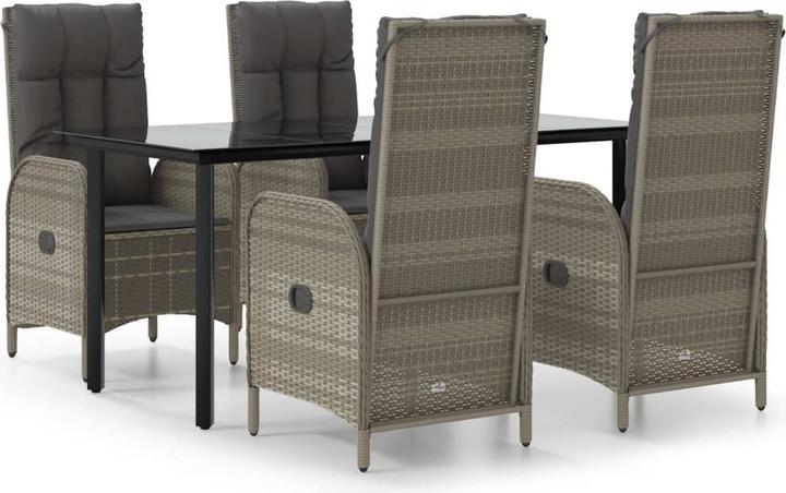 Produktbild vidaXL Garten Essgruppe (160 x 80 x 74 cm)