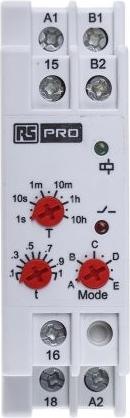 Produktbild Rs Pro SPCO Time Relay Multi-range 12-240Vac/dc