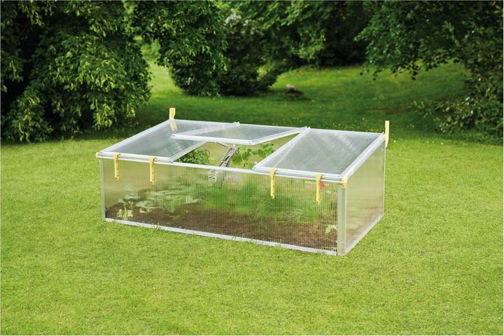 Produktbild Juwel Frühbeet Blumenbeet Biostar 1500 + Fensterautomat, MaÃŸe 150x80x50/40 cm