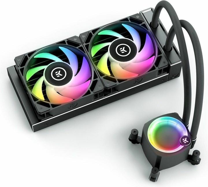 Actual product image EKWB EK-Nucleus AIO CR240 Lux D-RGB Complete Water Cooling System