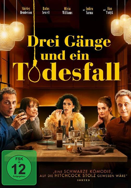 Actual product image Three courses and a death (DVD, 2024, German, English)