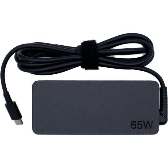 Lenovo 65W USB-C AC adapter (65 W), Notebook Netzteil, Schwarz