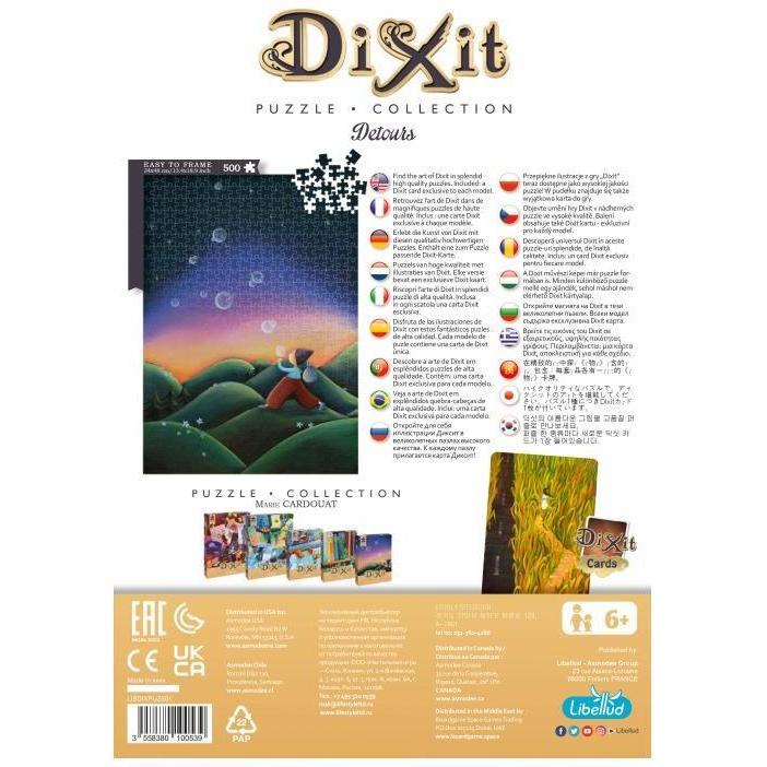 Thumbnail - Libellud LIBD1000 - Dixit Puzzle Collection: Detours, Puzzle 500 Teile, ab 6 Jahren (1000 Teile)