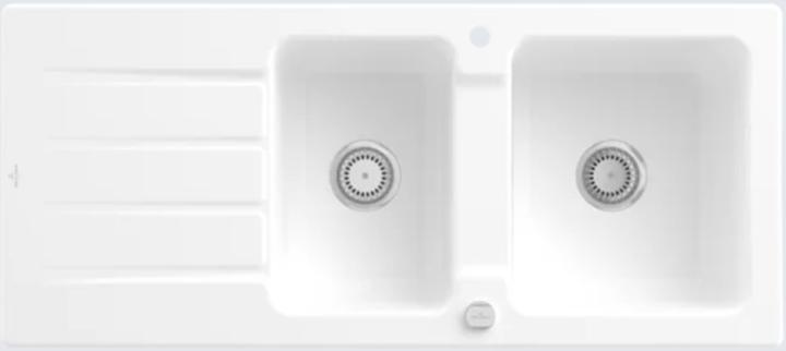 Image du produit Villeroy & Boch V&B Evier ARCHITECTURA 80 1160x510mm excentré stone white