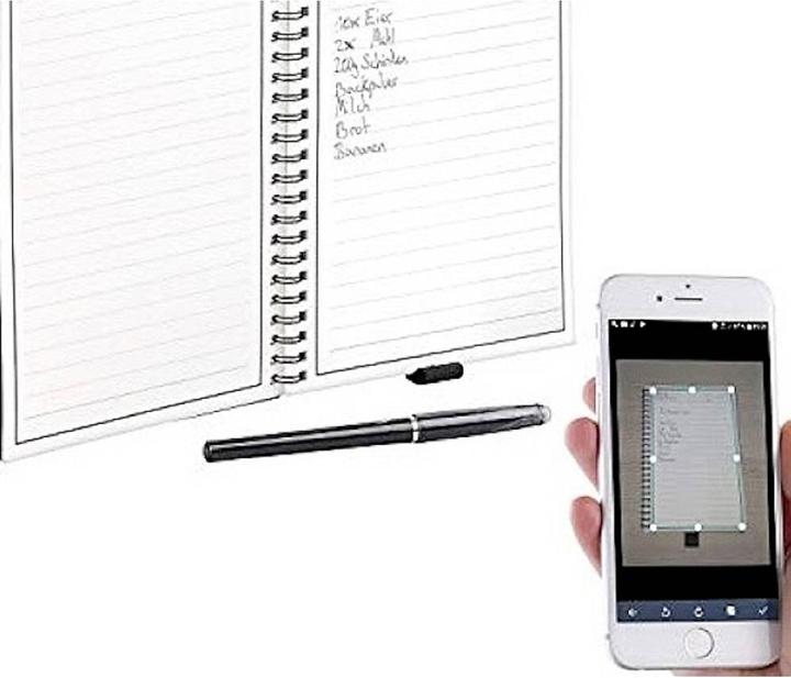 Actual product image Dreiklang-be smart Triad rewritable notebook writing pad,DIN A4, lined, with iOS/Android app in the (A4, Checked)