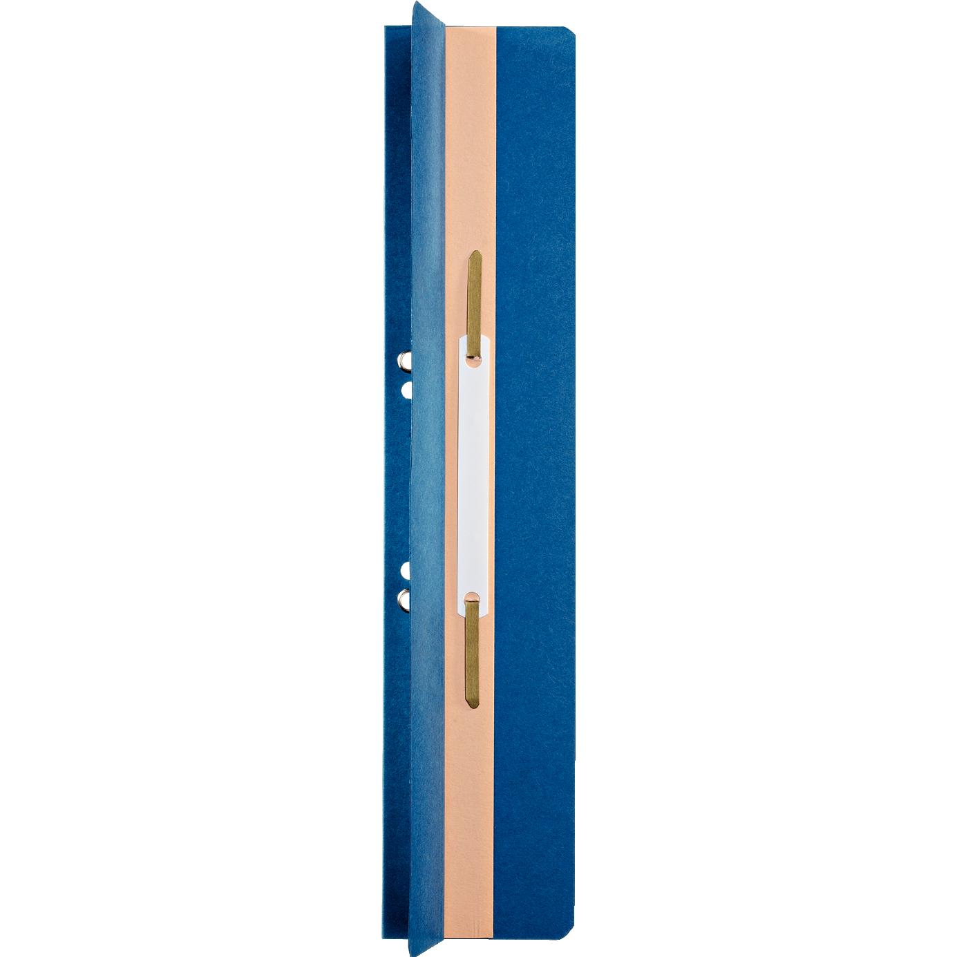 Leitz Heftrücken, 65 x 305 mm, Manilakarton, blau, mit Heftfalz, 250 g-qm, Lochung: 60-80 mm, Standa (3726-00-35)