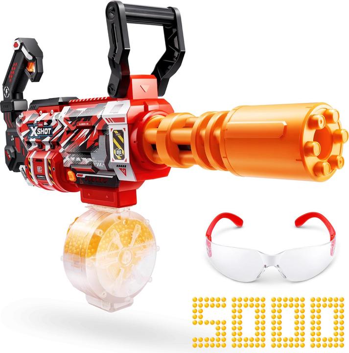 Zuru X-SHOT Hyper Gel Gattlin Blaster motorisiert mit Gel-Kugeln