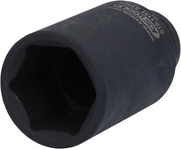 Produktbild KS Tools 1/2" Kraft-Stecknuss lang (31 mm)