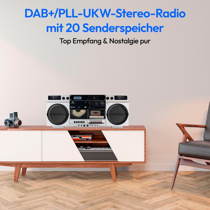 Actual product image Medion Life P66538 (DAB+, FM, PLL, Bluetooth)