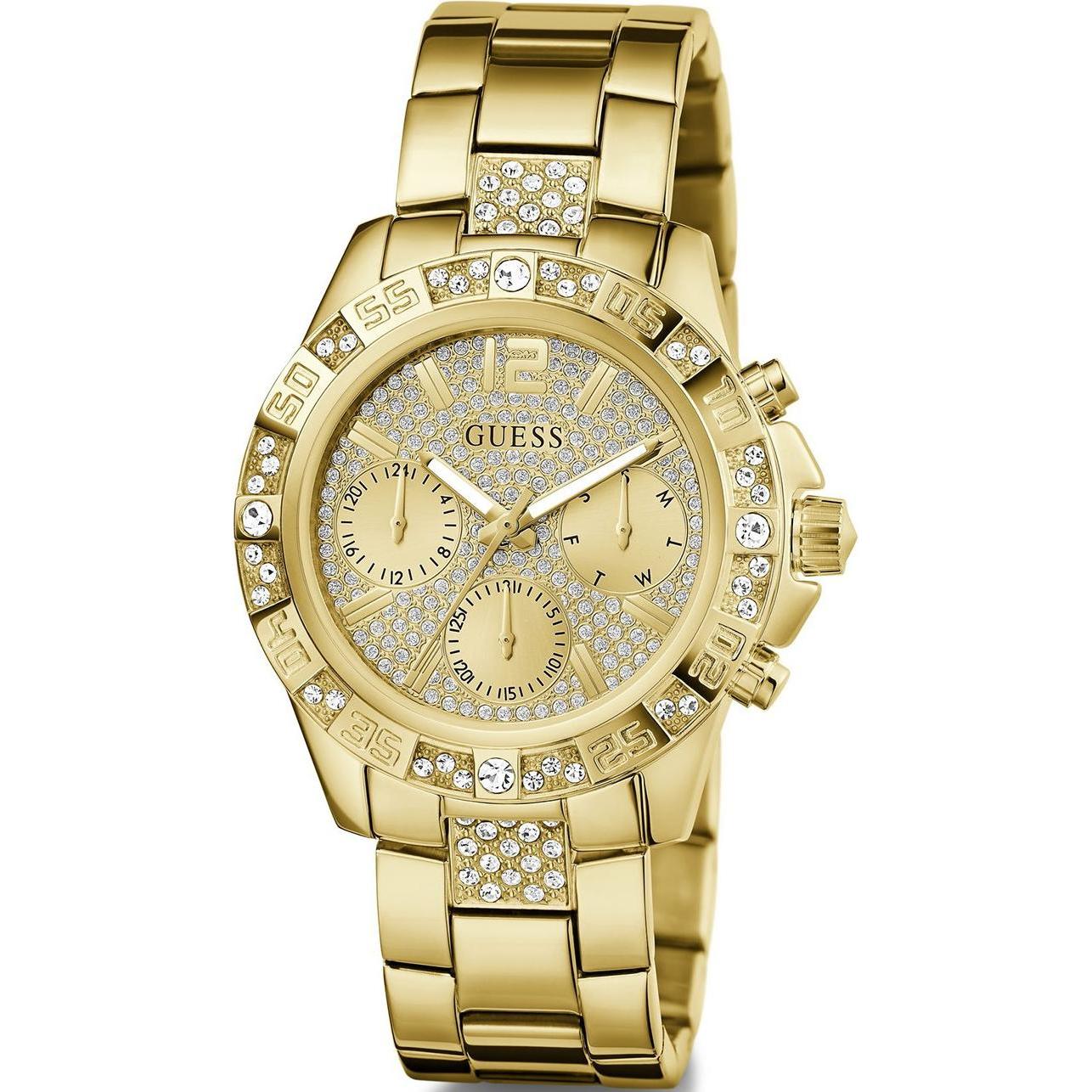 Guess, Orologio Da Polso, Orologi Majesty GW0771L2, Oro, (Orologio Da Polso Analogico)