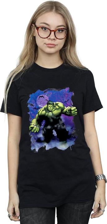 Produktbild Hulk Halloween Spooky Forest Baumwolle Boyfriend TShirt (XXL)