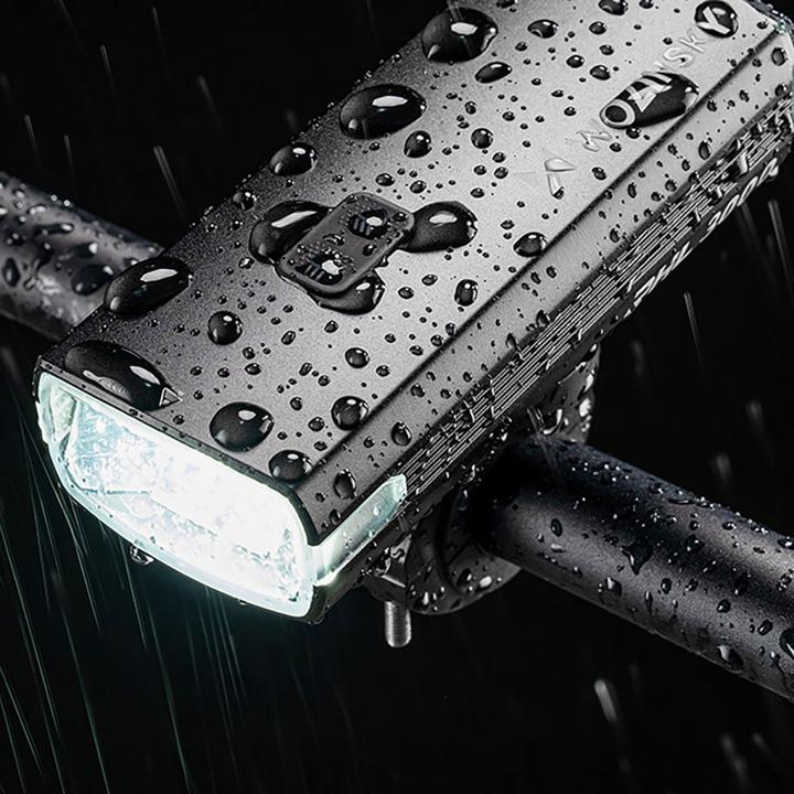 Productafbeelding Wozinsky Fahrrad-Frontlicht + USB-C-Kabel (3000 lm) - Schwarz (3000 lm)