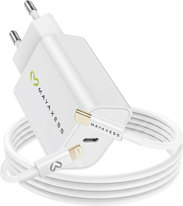 Produktbild Mayaxess iPhone 14 Plus Ladegerät + Kabel (18 W)