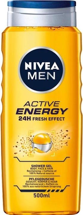Image du produit NIVEA Gel douche Men Active Energy 500ml (500 ml)