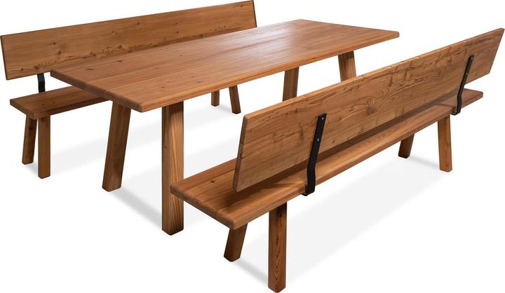 Image du produit Möbel-Eins Ensemble de bancs (160 x 100 x 91 cm)