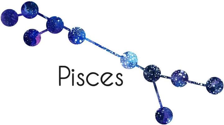Produktbild Trenddeko Sternbild Pisces Fische (50 x 28 cm)