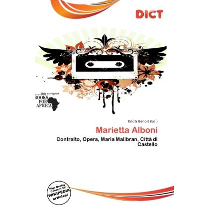 Marietta Alboni, Fachbücher von Knútr Benoit