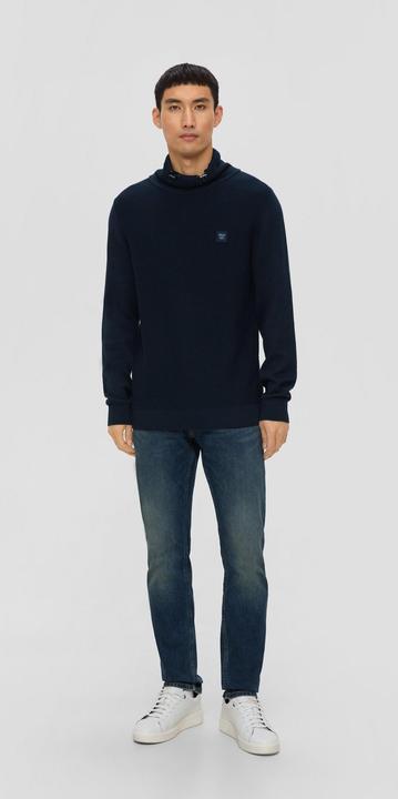 Produktbild s.Oliver Strickpullover mit Jersey-Ärmeln (XXL)