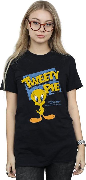 Image du produit Looney Tunes T-shirt en coton Tweety pour femmes/femmes (L)