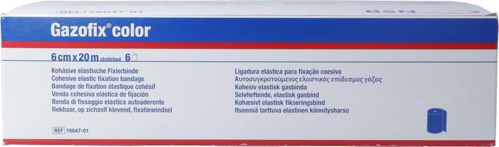 Produktbild BSN kohäsive Fixierbinde blau latexfrei