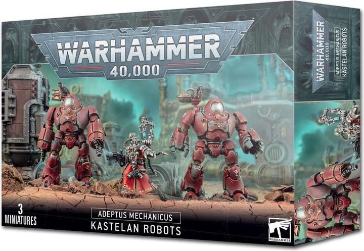 Productafbeelding Games Workshop Warhammer 40k - Adeptus Mechanicus Kastelan Robots