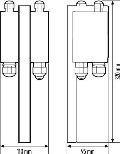 Actual product image Esylux DALI driver