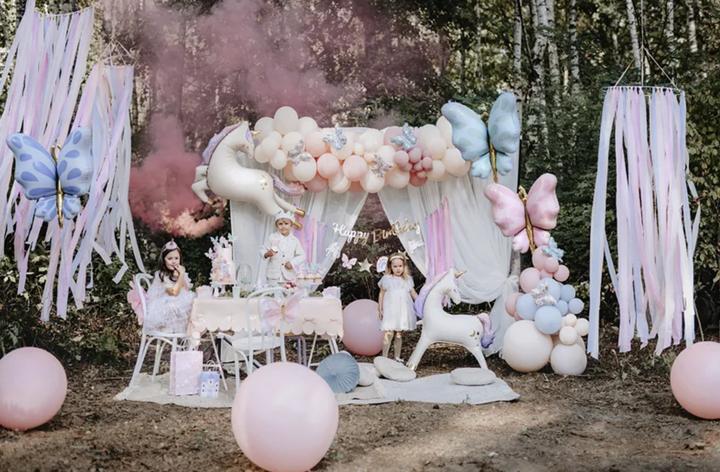 Produktbild Partydeco HAPPY BIRTHDAY Folienballon Set Girlande rosé gold (1 x)