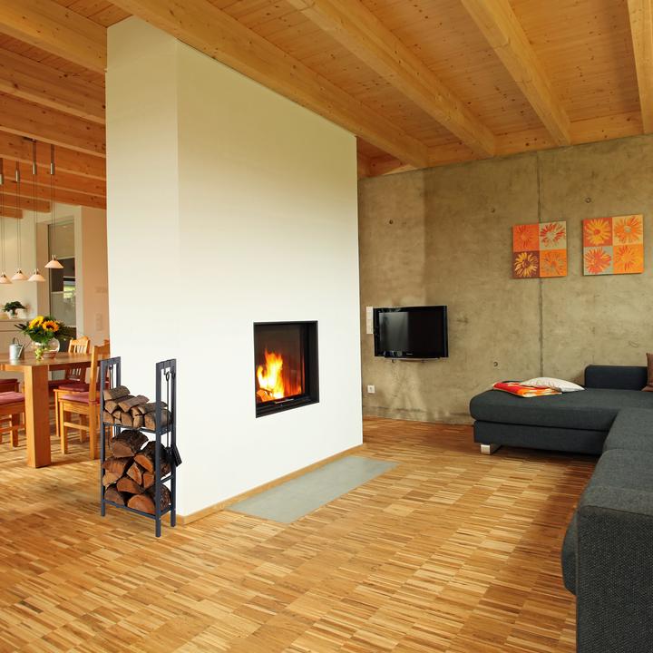 Produktbild Relaxdays Kaminholzregal (40 x 30 x 100 cm)