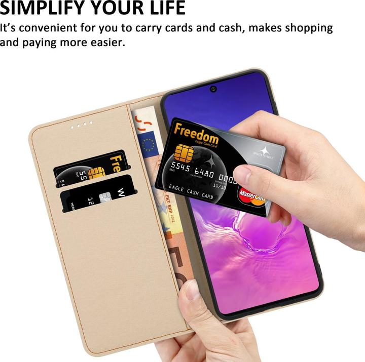 Actual product image Cadorabo Case Book Print (Samsung Galaxy A91, Samsung Galaxy S10 Lite)