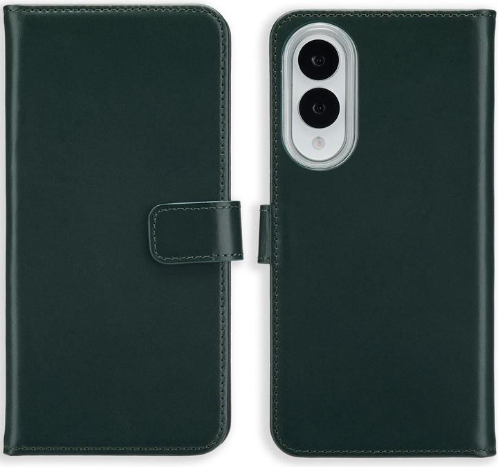 Selencia Custodia per Libro in Pelle (Samsung Galaxy S25 Edge)