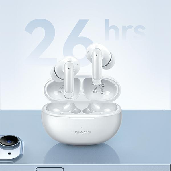 Produktbild Usams Słuchawki Bluetooth 5.3 TWS X-Don Series Dual mic ENC bezprzewodowe czarny/black BHUXD01 (SAMS (Digitale Geräuschunterdrückung, 6 h, Kabellos)